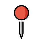 Round Pushpin SVG Icon